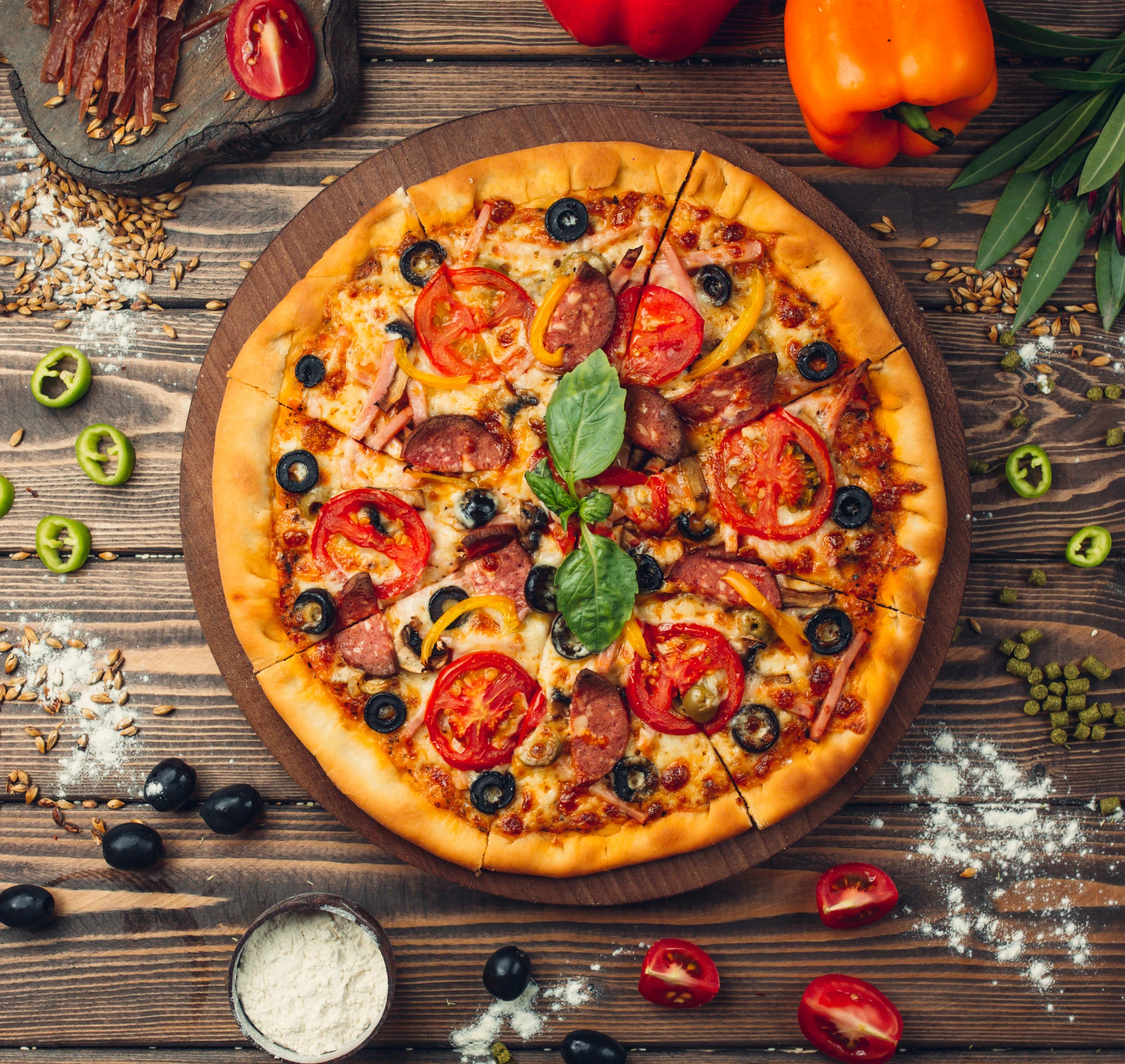 pizza-pizza-filled-with-tomatoes-salami-olives